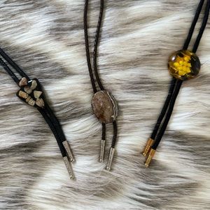 3 Bolo Ties
